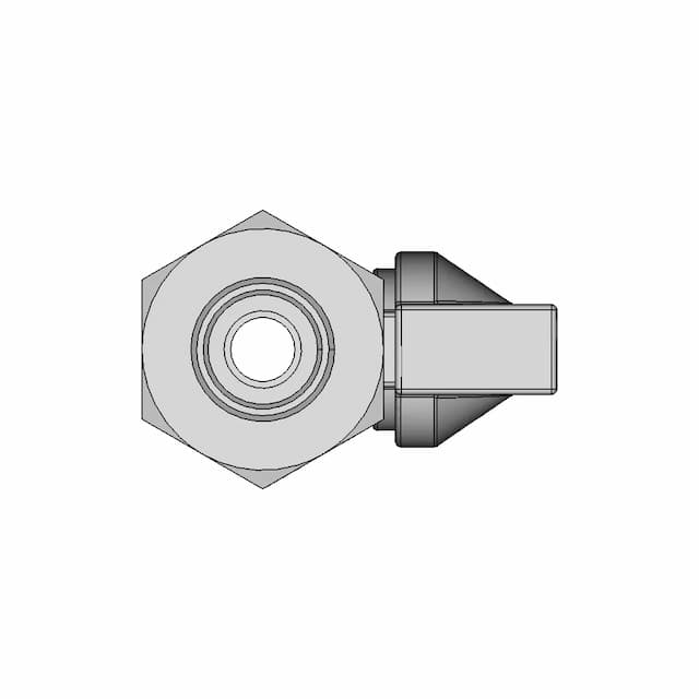 1/4" Ball Valve | High-Quality CAD Model
