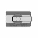 1/4" Ball Valve | High-Quality CAD Model_0_90_degree_snapshot