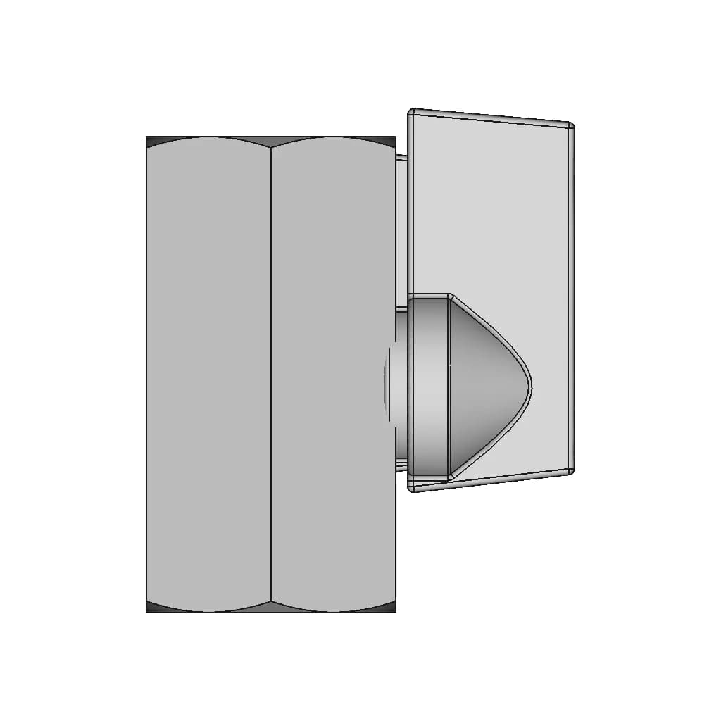 1/4" Ball Valve | High-Quality CAD Model_270_0_degree_snapshot