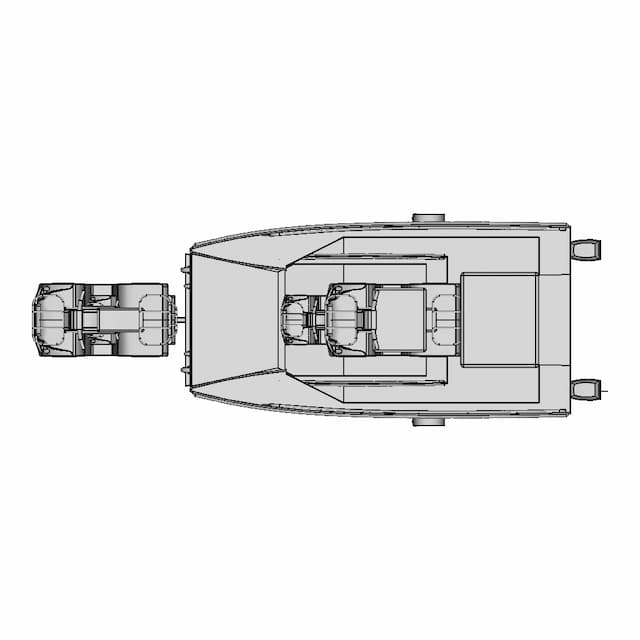 Utility Power Catamaran | High-Quality CAD Model