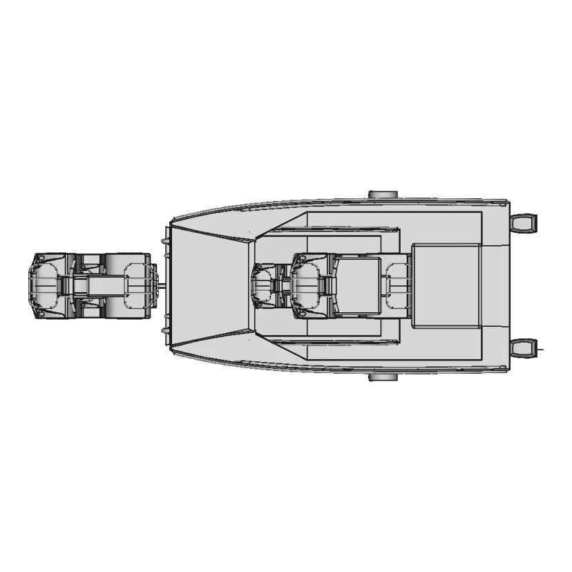 Utility Power Catamaran | High-Quality CAD Model