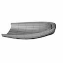 Fairey Duckling Hull Lofting | High-Quality CAD Model_60_30_degree_snapshot