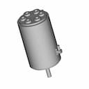 Turnigy Aquastar T20 3T 730Kv/1280Kv Water Cooled Brushless Motor | High-Quality CAD Model_60_30_degree_snapshot