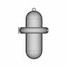 Uderwater Pressure Hausing For Camera "Minion" | High-Quality CAD Model_270_0_degree_snapshot