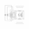 Manual Ball Valve 1/4'' Tecval Pn100 Superduplex - Downloadable CAD Representation_0_90_degree_snapshot