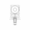 Manual Ball Valve 1/4'' Tecval Pn100 Superduplex - Downloadable CAD Representation_270_0_degree_snapshot