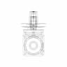 Manual Ball Valve 1/4'' Tecval Pn100 Superduplex - Downloadable CAD Representation_90_0_degree_snapshot