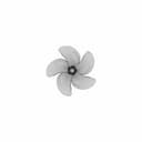 Marine Propeller Model Kp505 - Downloadable CAD Representation_0_90_degree_snapshot