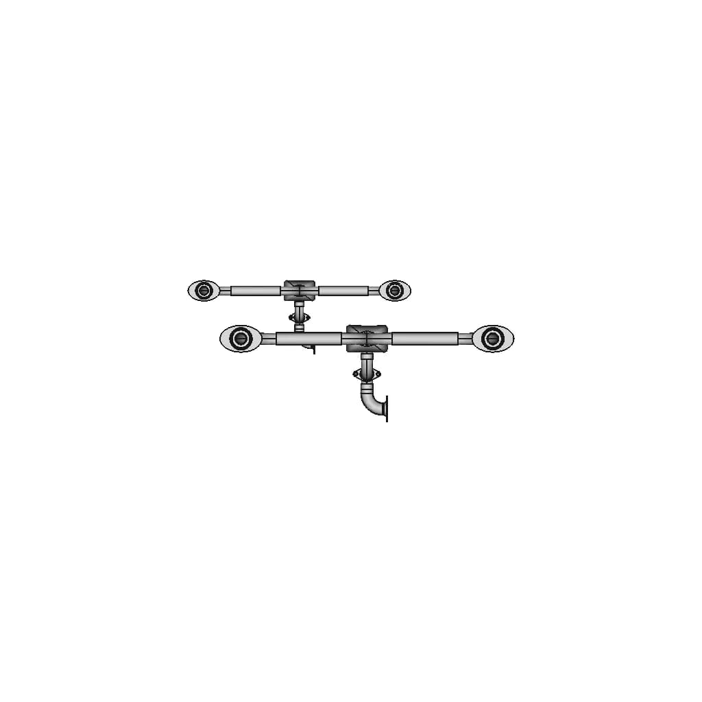 Exhaust System Of A 4 Cylinder Ic Engine. | 3D Engineering Design File_270_0_degree_snapshot