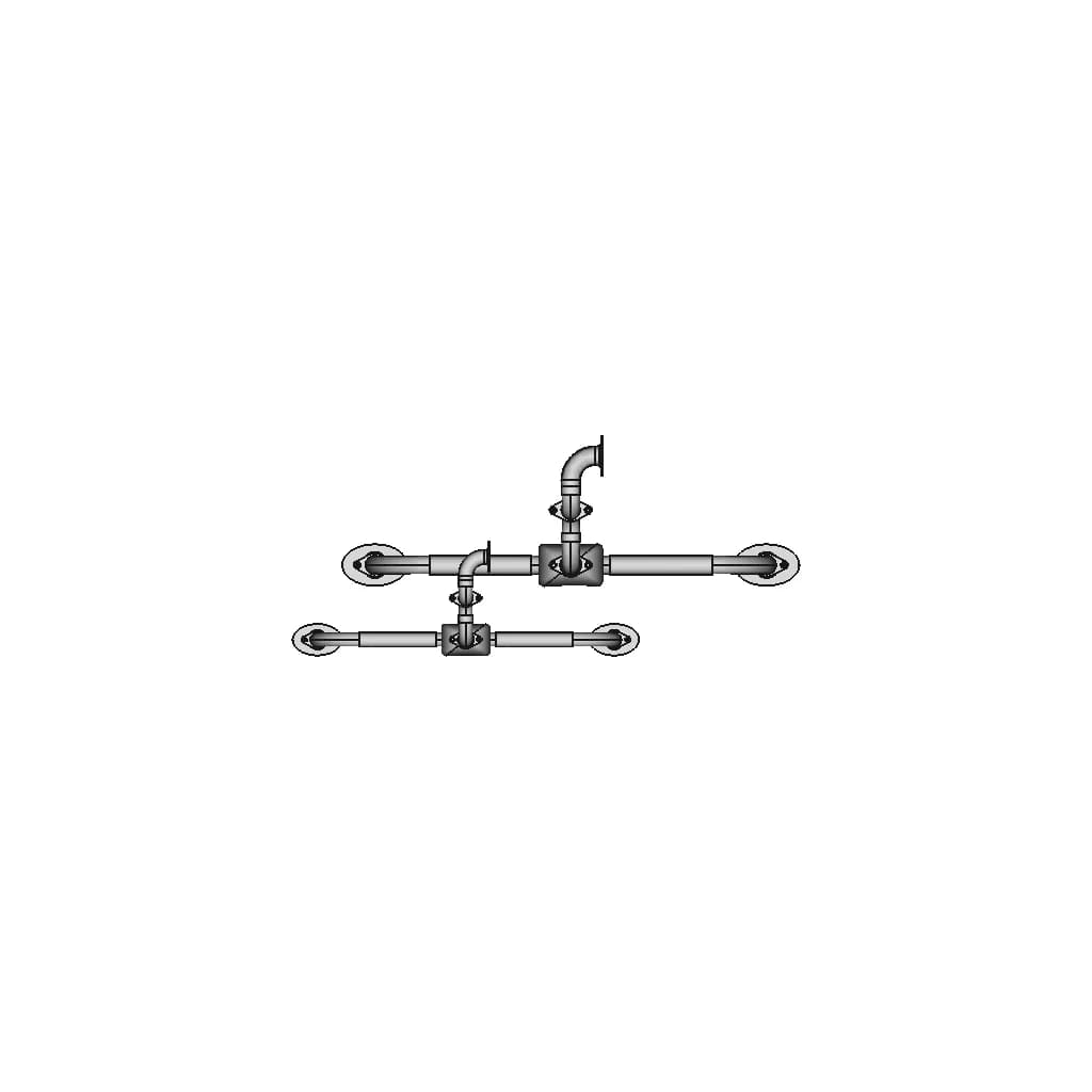 Exhaust System Of A 4 Cylinder Ic Engine. | 3D Engineering Design File_90_0_degree_snapshot
