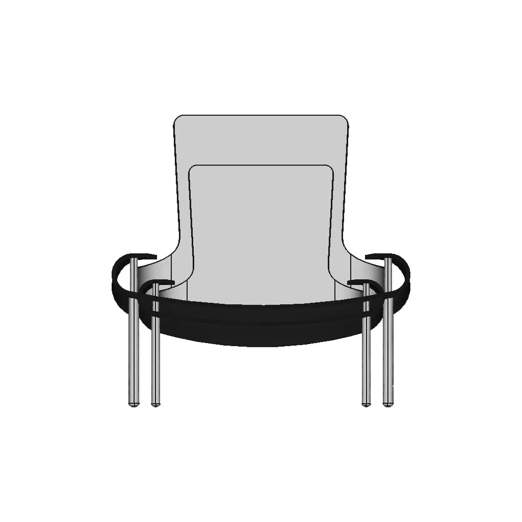 Skrolla Chair - Downloadable CAD Representation_0_0_degree_snapshot