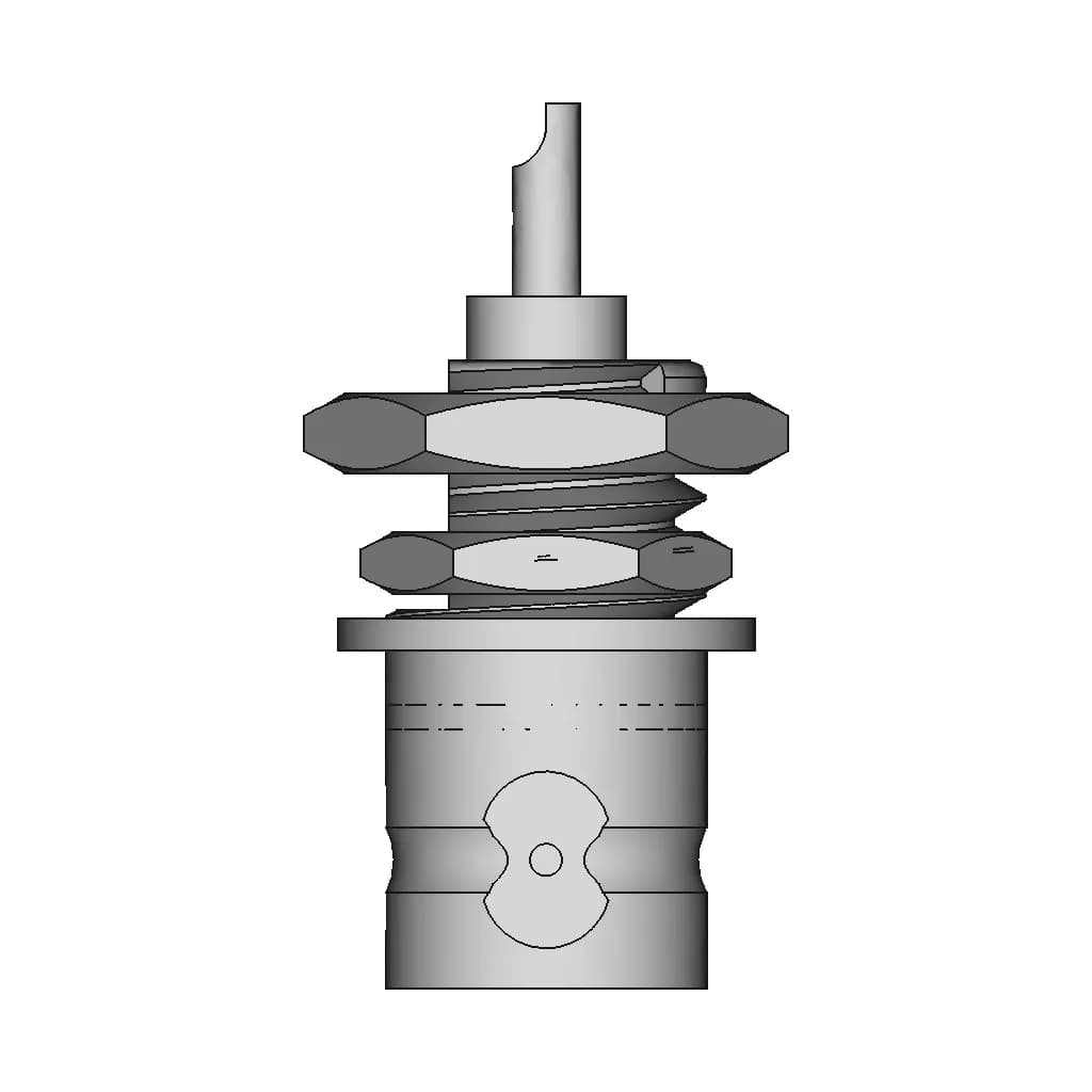 Bnc M10 - Standard Mechanical Component_0_90_degree_snapshot