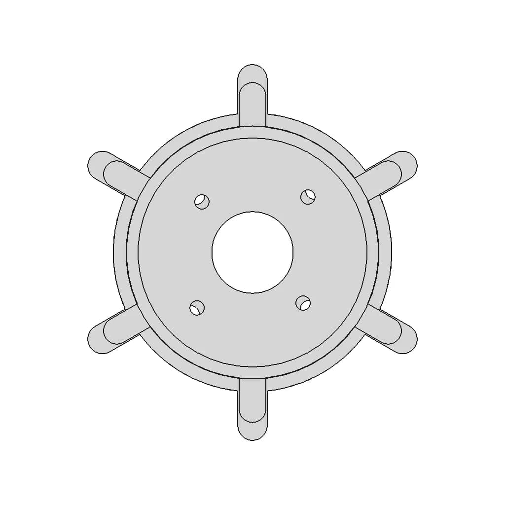 Motor Knob | High-Quality CAD Model_90_0_degree_snapshot