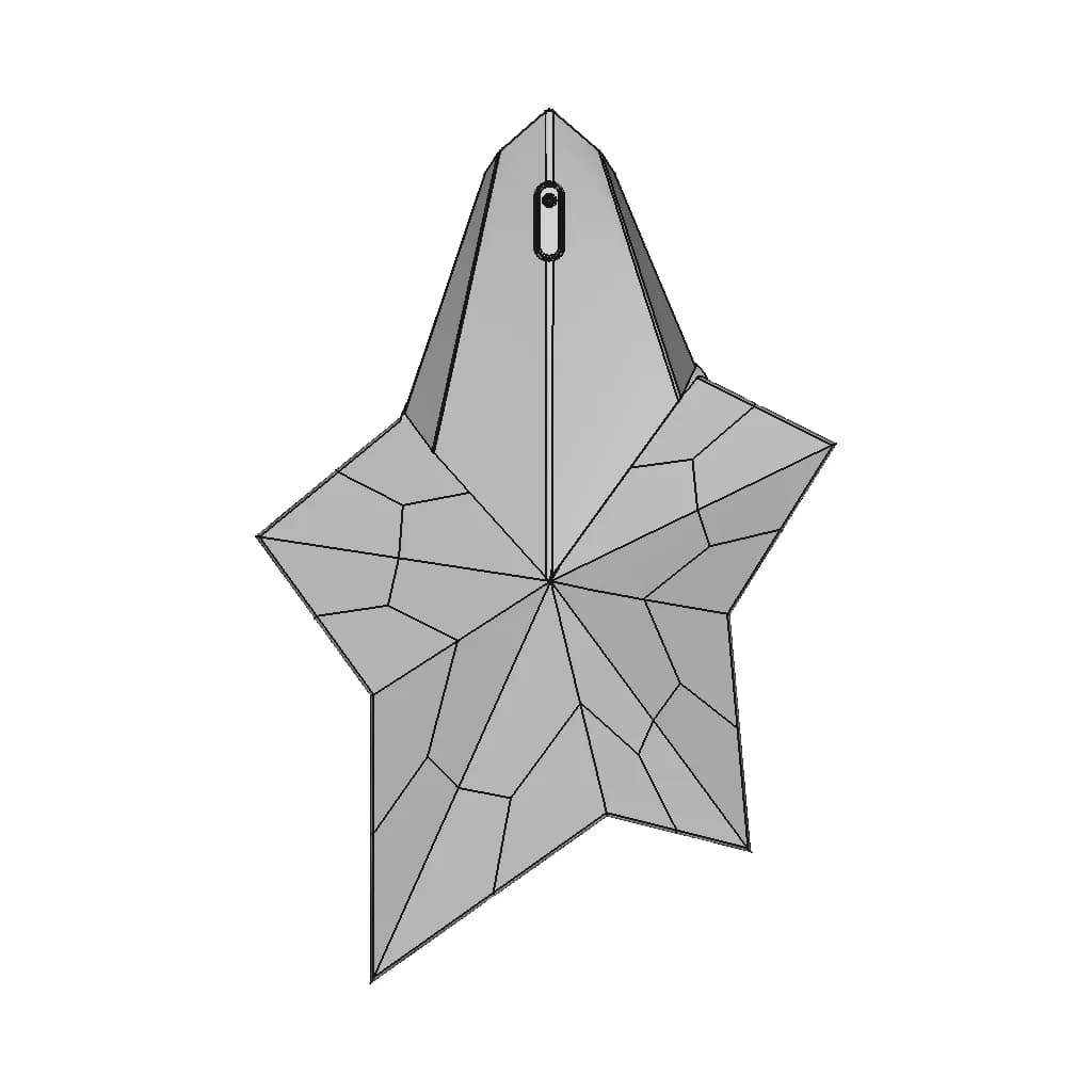 Angel By Mugler Star Shape Perfume 3D Model | High-Quality CAD Model_0_0_degree_snapshot