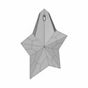 Angel By Mugler Star Shape Perfume 3D Model | High-Quality CAD Model_0_0_degree_snapshot