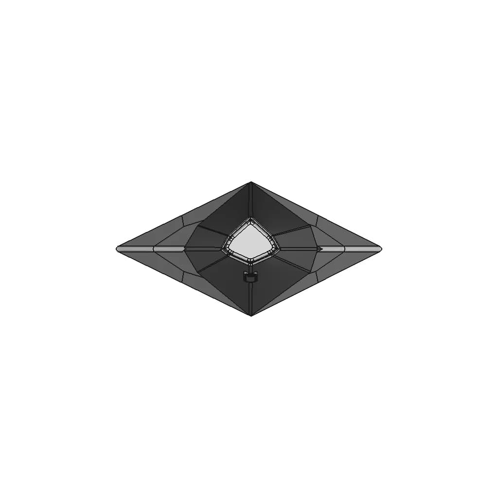 Angel By Mugler Star Shape Perfume 3D Model | High-Quality CAD Model_270_0_degree_snapshot
