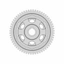 Silent Spur Gear | High-Quality CAD Model_90_0_degree_snapshot