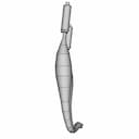 Minarelli Exhaust 70 Racing | 3D Engineering Design File_60_30_degree_snapshot