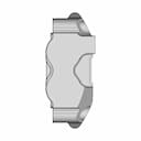 Brake Caliper 82Mm | 3D Engineering Design File_0_270_degree_snapshot