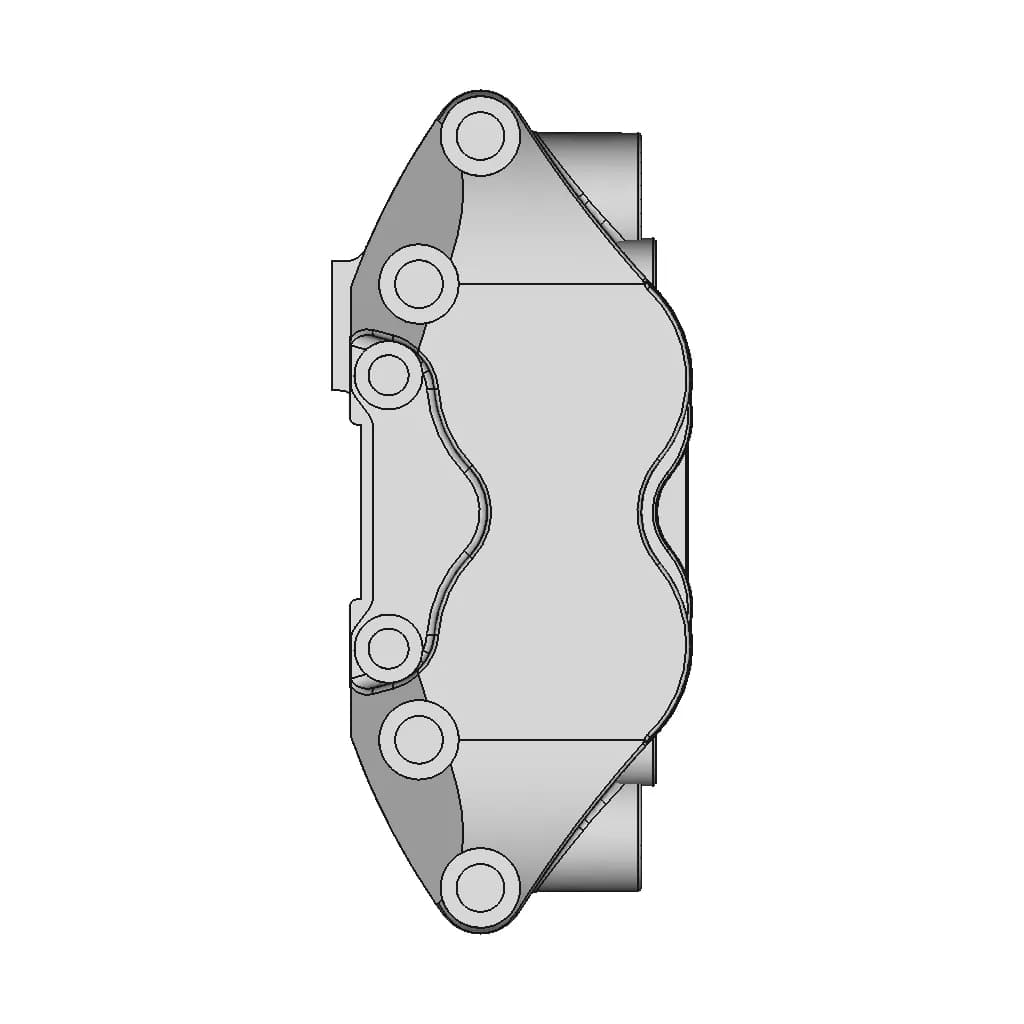 Brake Caliper 82Mm | 3D Engineering Design File_0_90_degree_snapshot