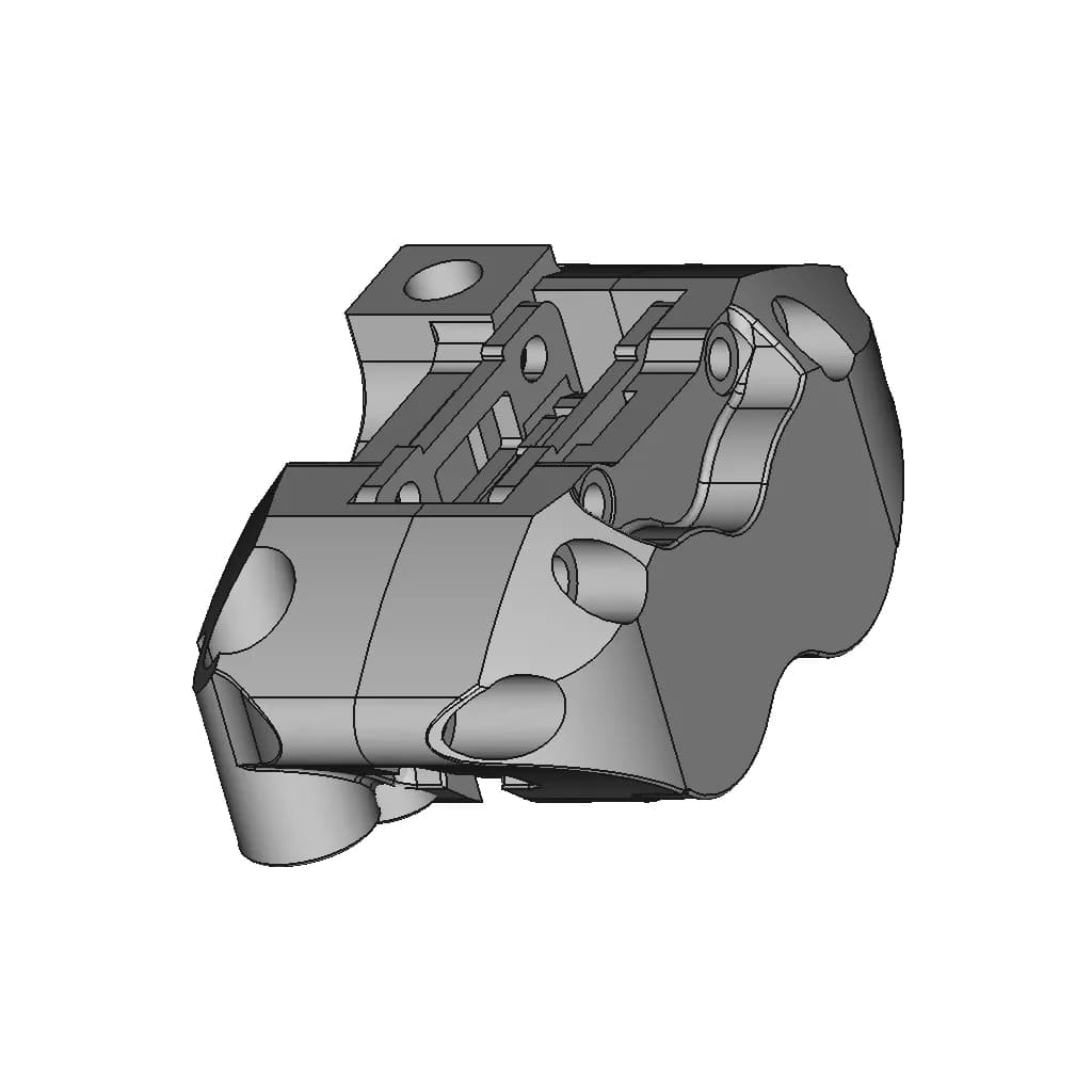 Brake Caliper 82Mm | 3D Engineering Design File_60_30_degree_snapshot
