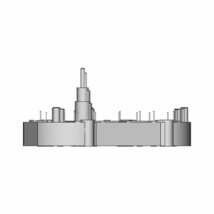 Bka30D-R5 Dual Axis Stepper Motor - Standard Mechanical Component
