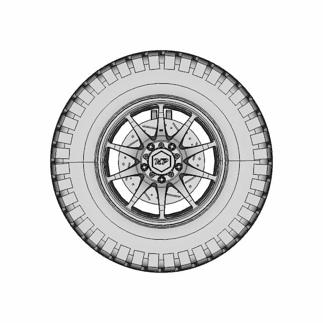 Alloy Wheel | High-Quality CAD Model
