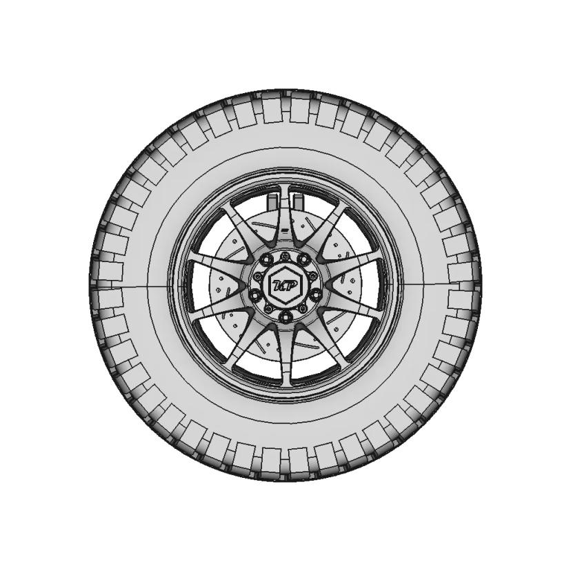 Alloy Wheel | High-Quality CAD Model