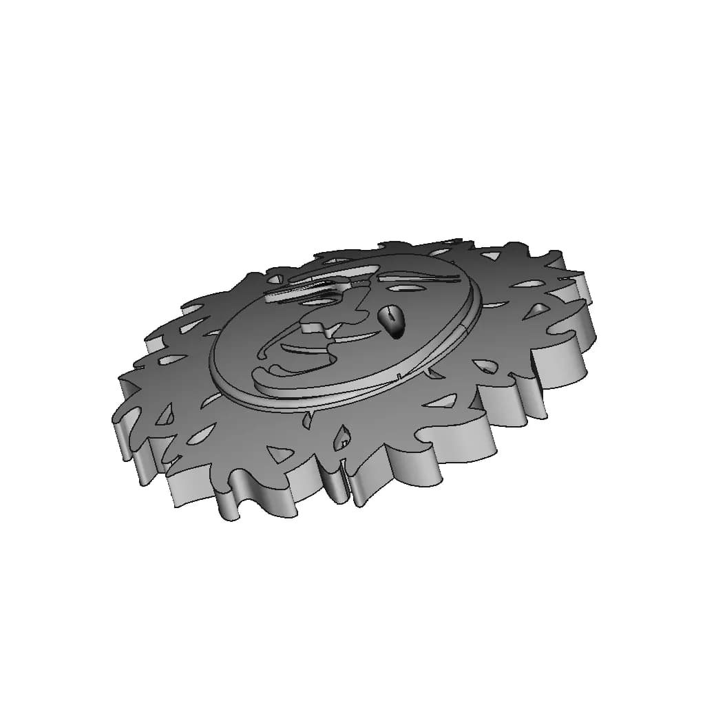 Sunmoon Necklase | High-Quality CAD Model_60_30_degree_snapshot