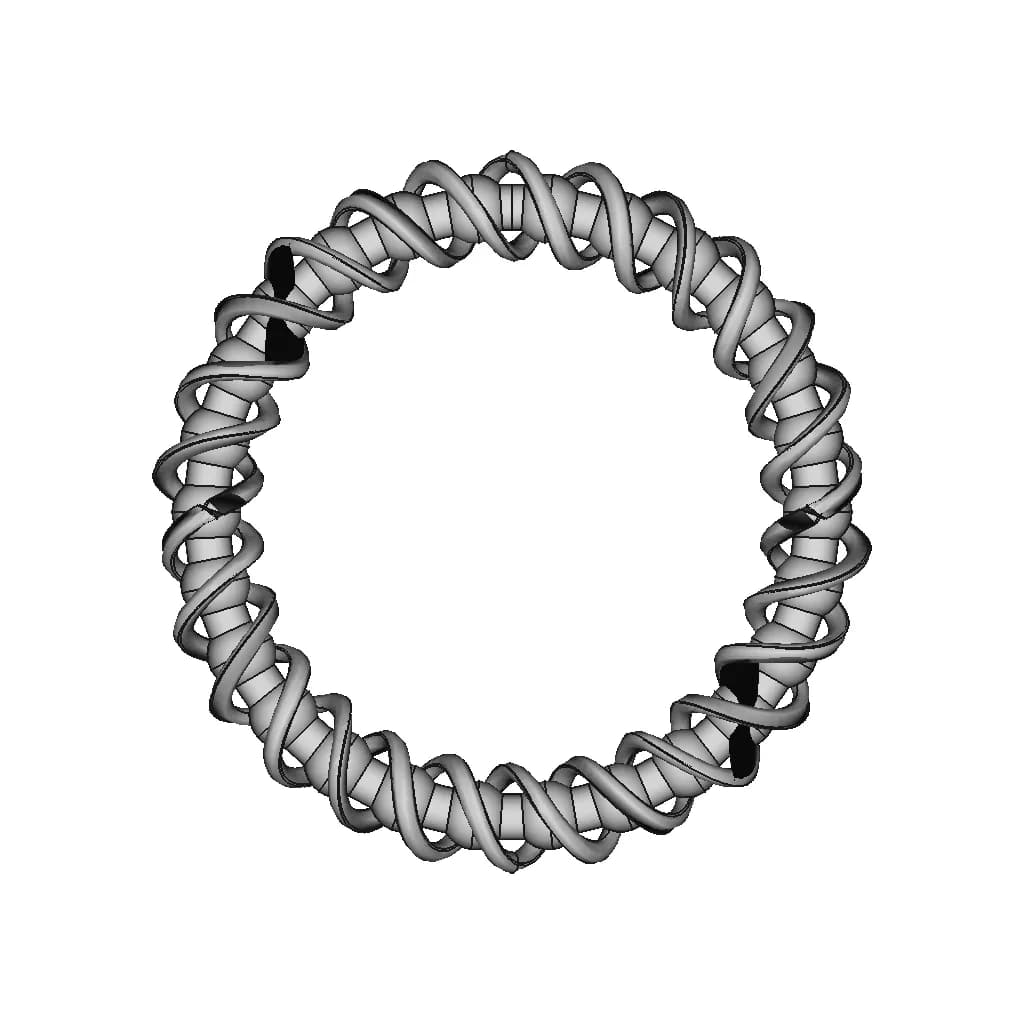 Hand Bracelet | High-Quality CAD Model_90_0_degree_snapshot