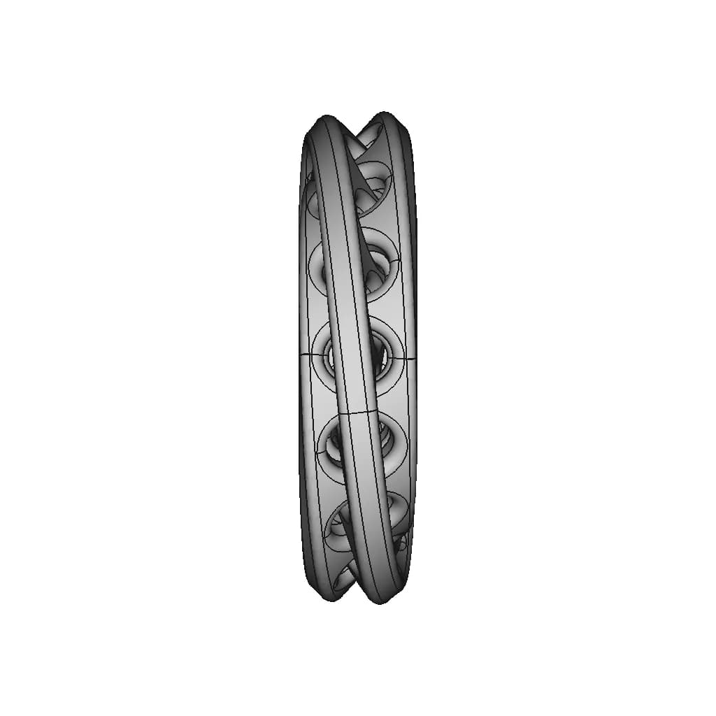 Unique Bracelet 3 - Downloadable CAD Representation_0_90_degree_snapshot