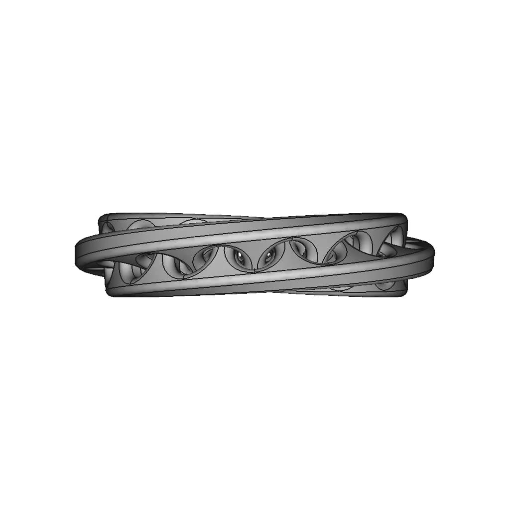 Unique Bracelet 3 - Downloadable CAD Representation_270_0_degree_snapshot