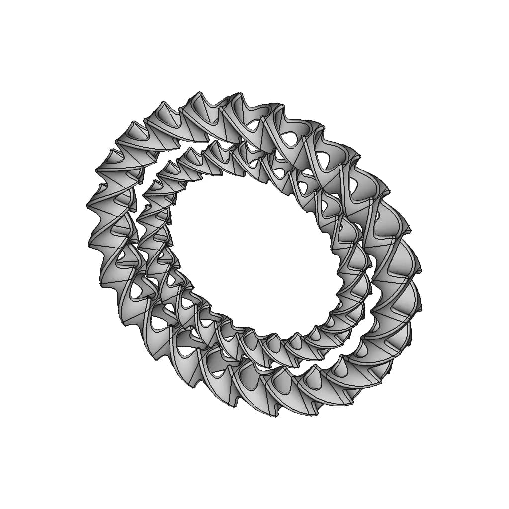 Unique Bracelet 2 - Downloadable CAD Representation_60_30_degree_snapshot