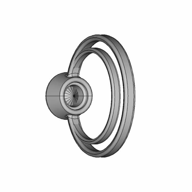 Diamond Ring - Standard Mechanical Component