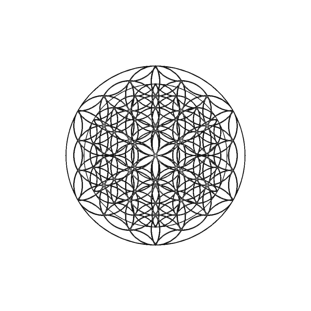 Flower Of Life Sphere | 3D Engineering Design File_270_0_degree_snapshot
