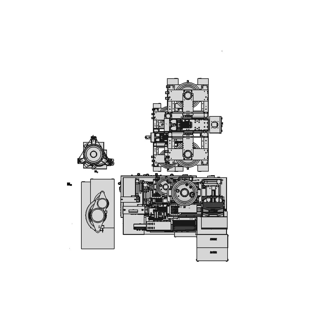 Filling And Loading Machine - Downloadable CAD Representation_0_0_degree_snapshot