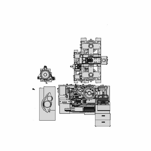 Filling And Loading Machine - Downloadable CAD Representation