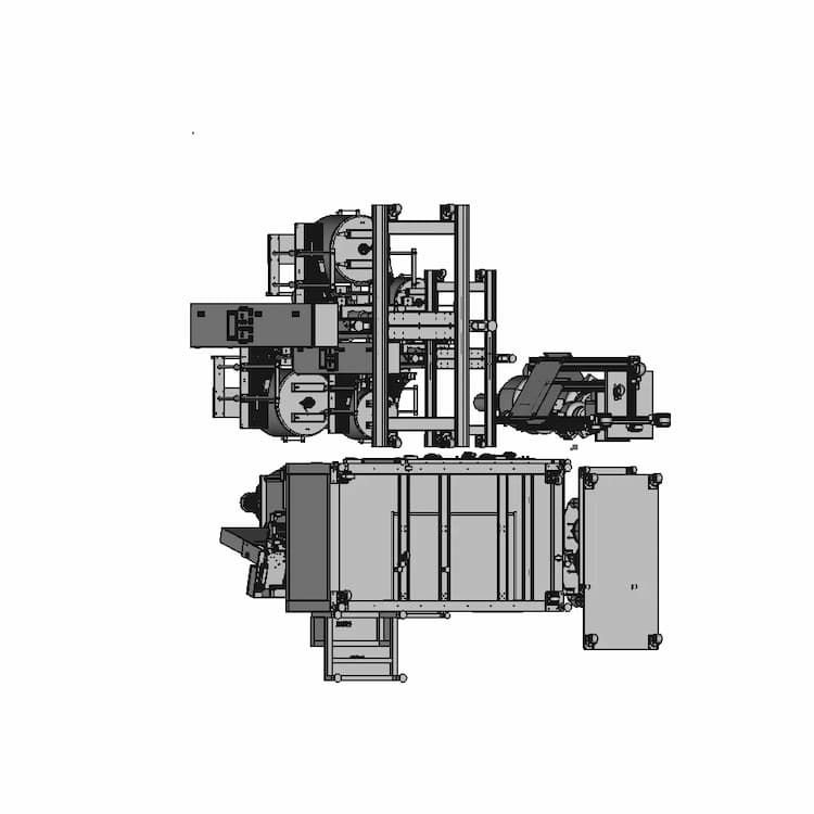 Filling And Loading Machine - Downloadable CAD Representation