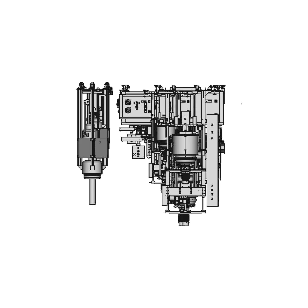 Filling And Loading Machine - Downloadable CAD Representation_270_0_degree_snapshot
