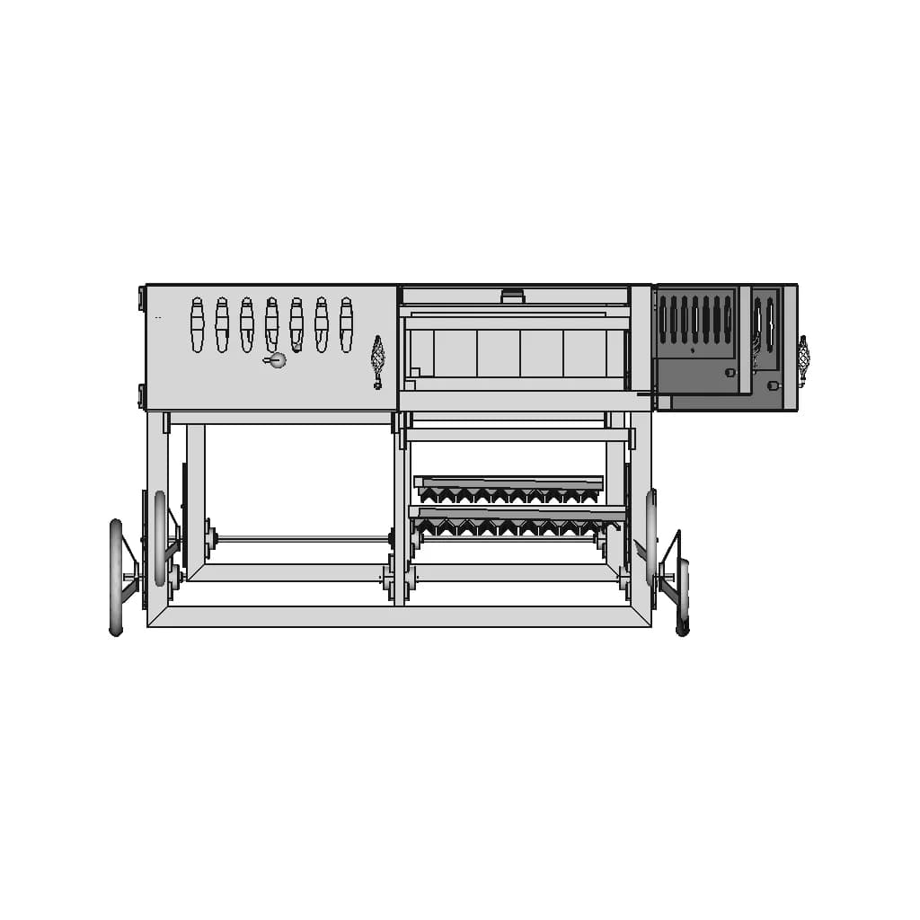 Santa Maria Grill | 3D Engineering Design File_270_0_degree_snapshot