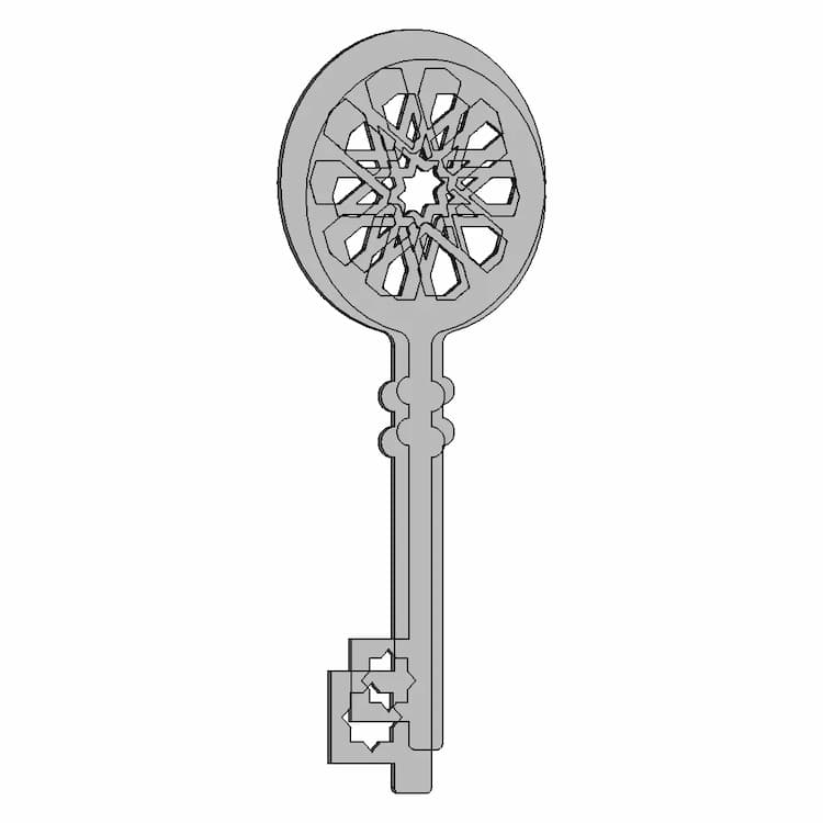 Ottoman Key - Standard Mechanical Component