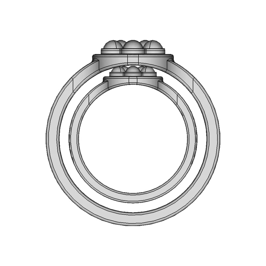 Ladies Ring | 3D Engineering Design File_0_0_degree_snapshot