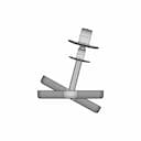 Jewellery Stud Earring | 3D Engineering Design File_270_0_degree_snapshot