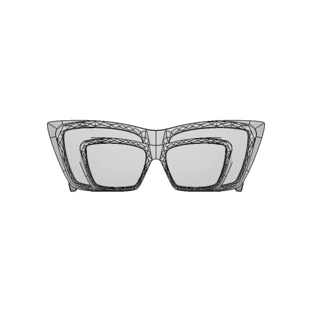 Occhiale In Acetato | High-Quality CAD Model