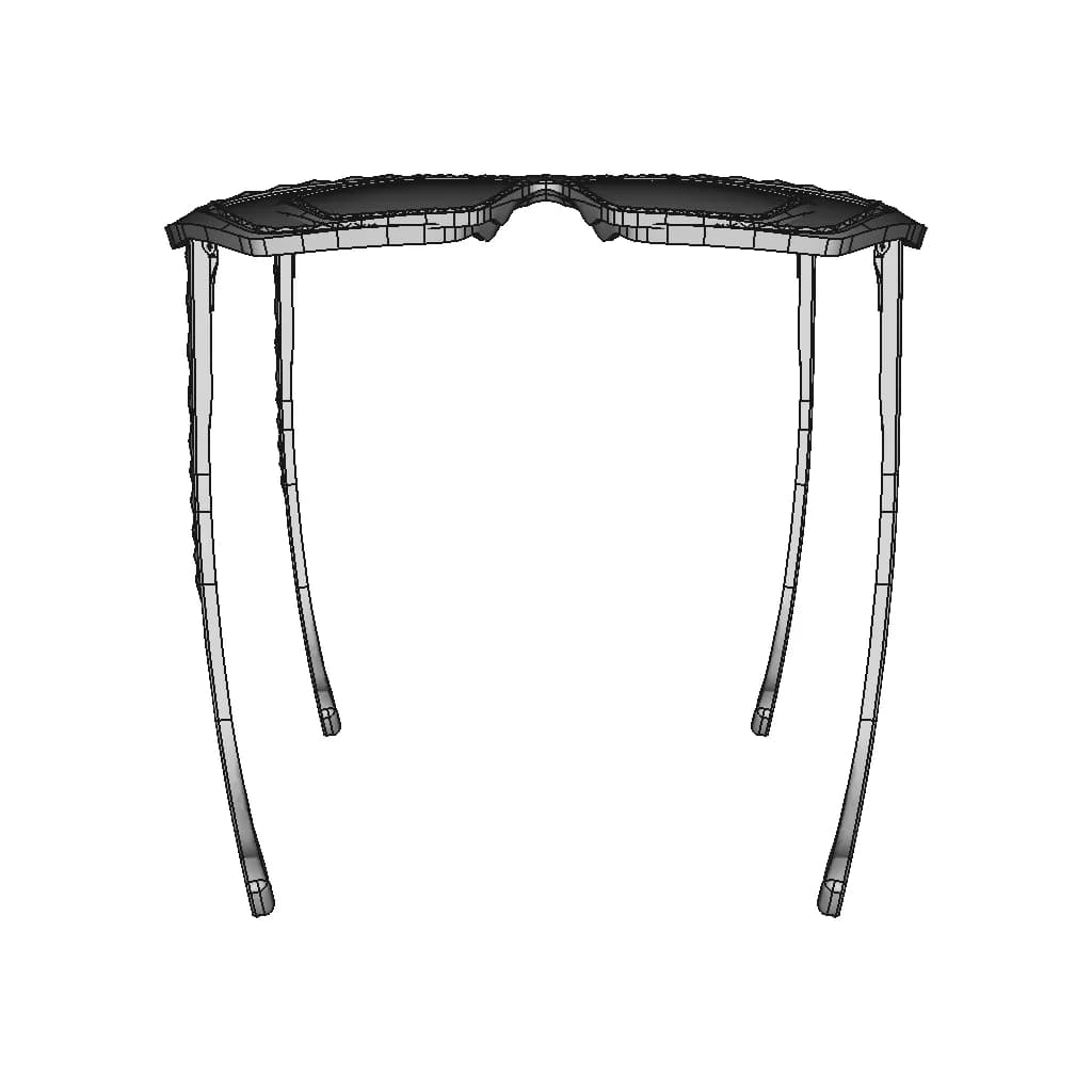 Occhiale In Acetato | High-Quality CAD Model_90_0_degree_snapshot