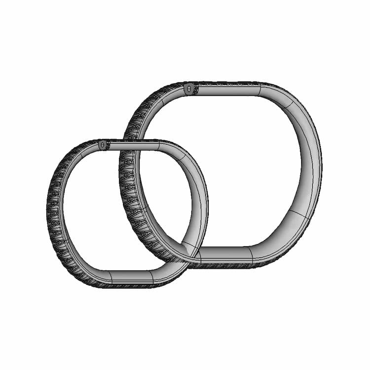 Silicone Wristband | 3D Engineering Design File