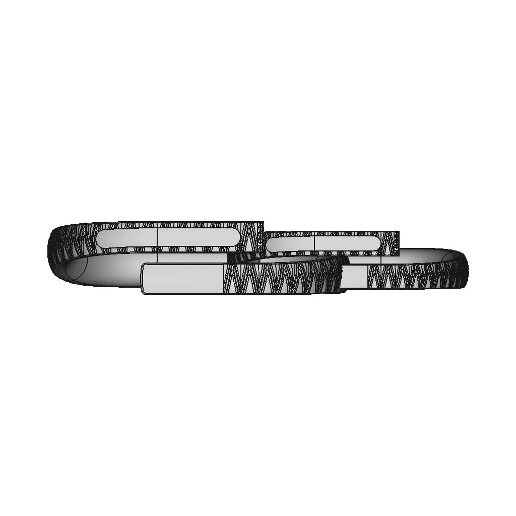 Silicone Wristband | 3D Engineering Design File_270_0_degree_snapshot