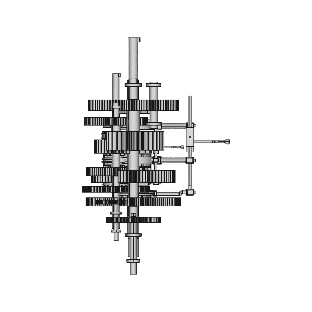 Gear Box Assembly (Crane) | High-Quality CAD Model_0_270_degree_snapshot
