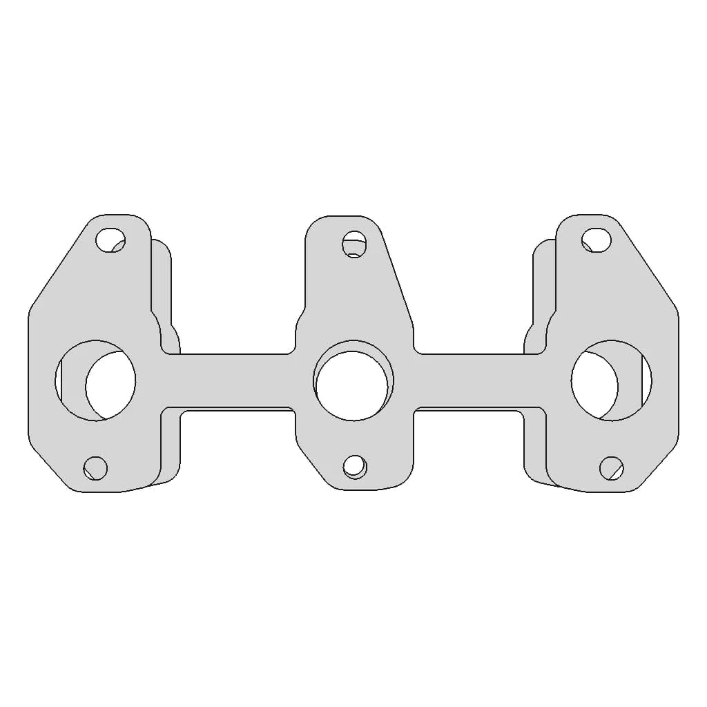 Mazda Rx8 Exhaust Flange - Standard Mechanical Component_0_0_degree_snapshot