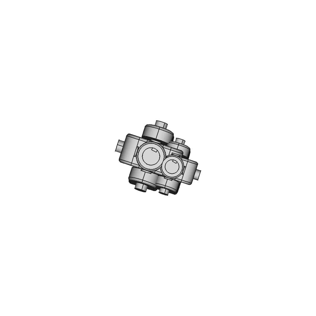 Universal Coupling Joint | High-Quality CAD Model_0_0_degree_snapshot